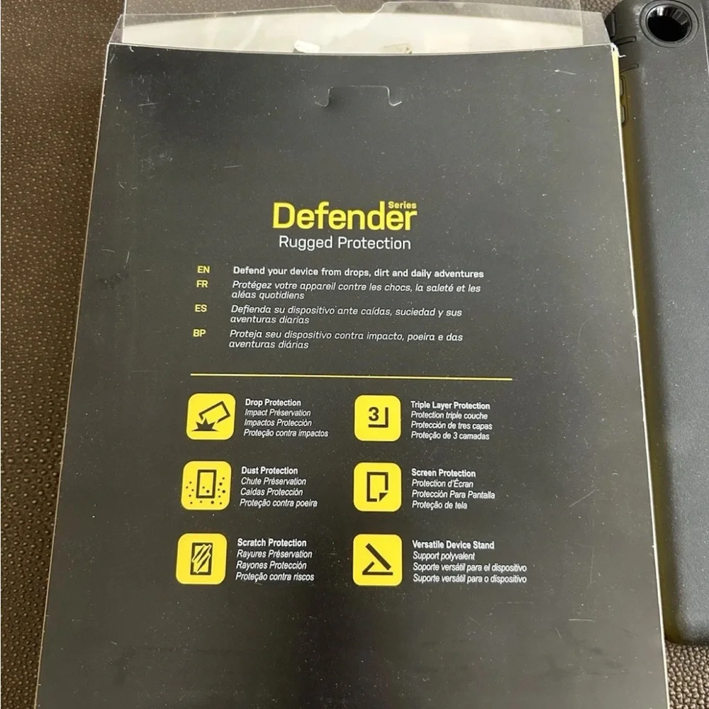 OTTER Box Defender Series Rugged Protection For iPad Air 77-27379 Model